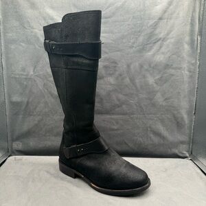 UGG‎ Australia Dayle Women’s Tall Equestrian Riding Boots Size 8 Black Leather